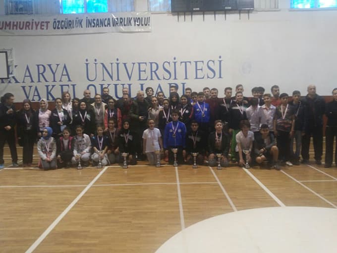 Badminton İl Birinciliği sona erdi