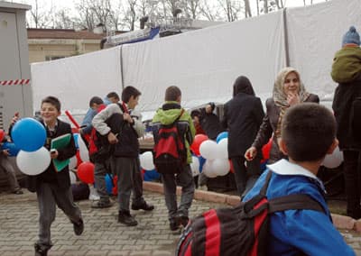 Hendek'te Başbakana Büyük İlgi