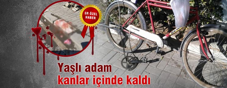 Yolcu dolmuşu, bisikletliye çarptı