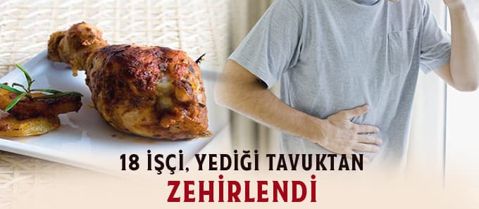 18 işçi zehirlendi