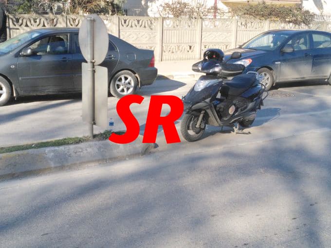 Aniden duran araca çarpmamak için manevra yaptı ama...