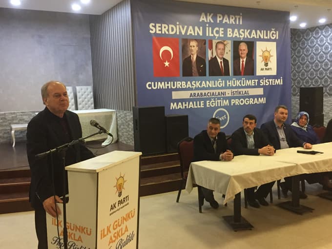 AKP Sakarya, mahalle bazında eğitime başladı