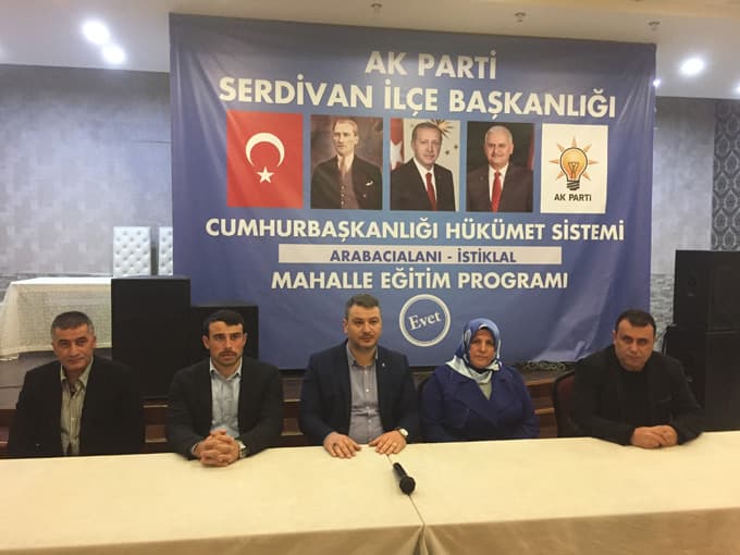 AKP Sakarya, mahalle bazında eğitime başladı