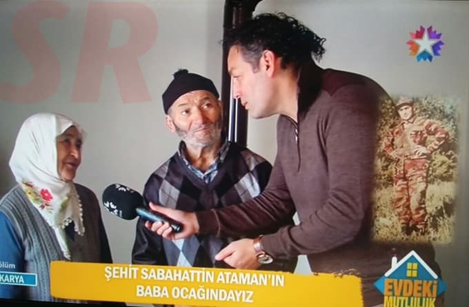 Vahe, Sakarya'daki şehit ailesinin evini yeniledi