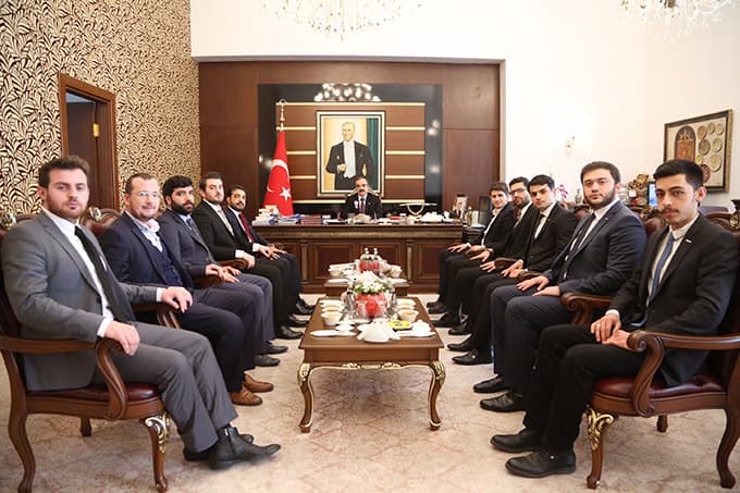MÜSİAD'tan Vali Coş ziyareti