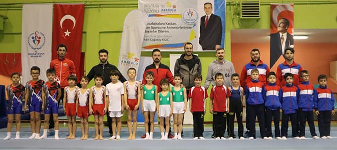 Cimnastikte ödüller sahiplerini buldu