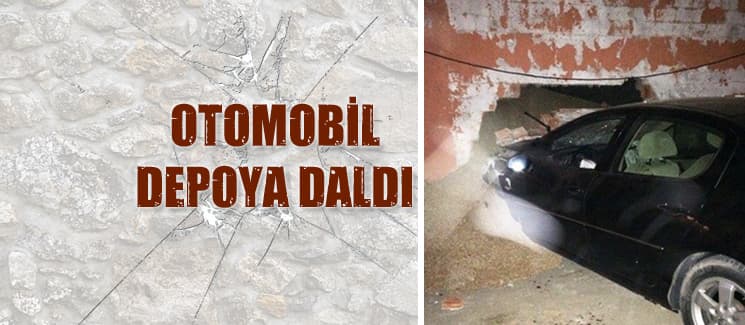 Otomobil depoya girdi