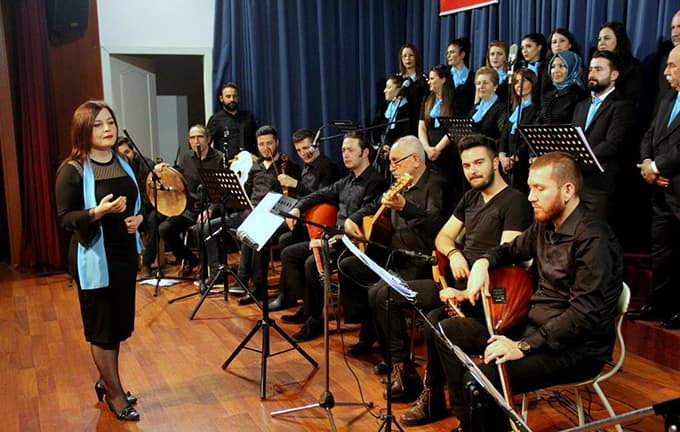 Hendek'te Türk Halk Müziği rüzgarı esti