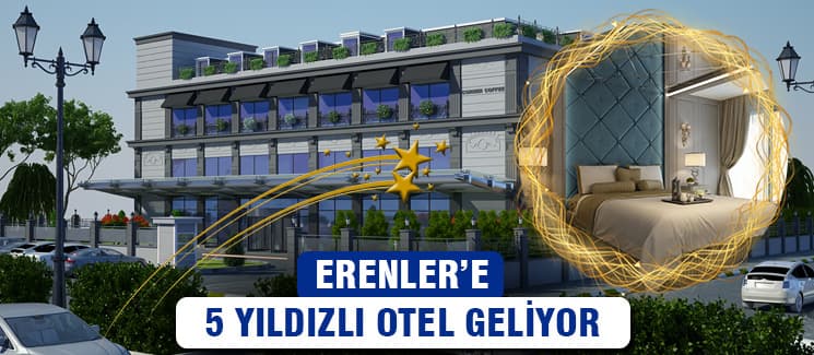 Şehre 5 yıldızlı otel geliyor