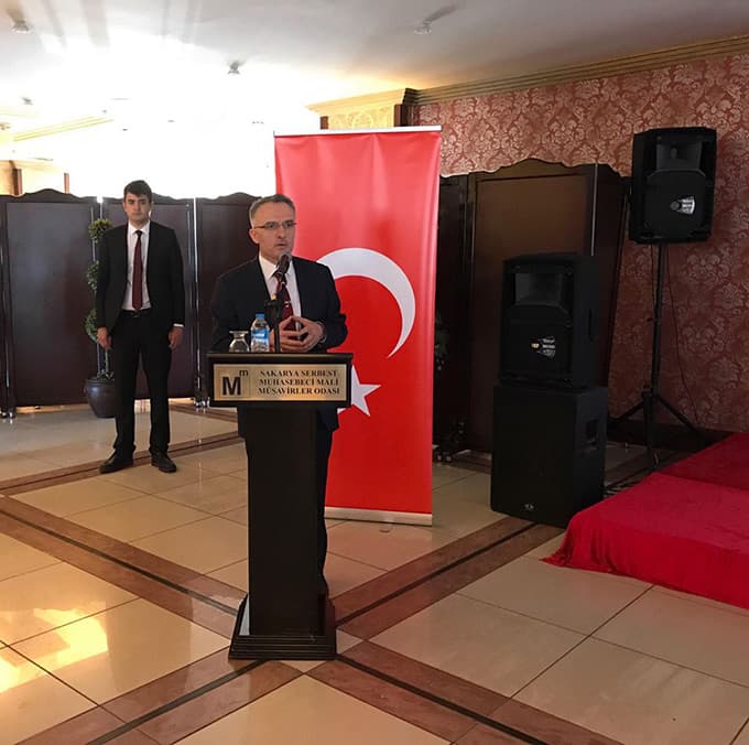Maliye Bakanı Sakarya'da