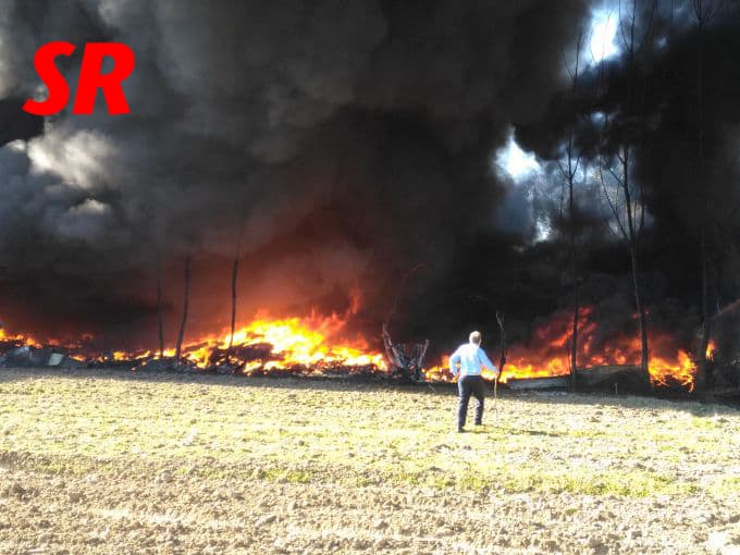 Sakarya'da büyük yangın