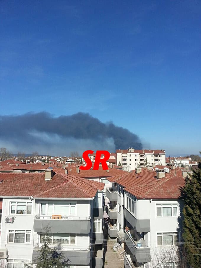 Sakarya'da büyük yangın
