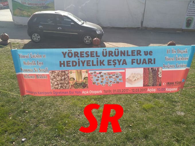 Kent Park'a fuar kuruldu