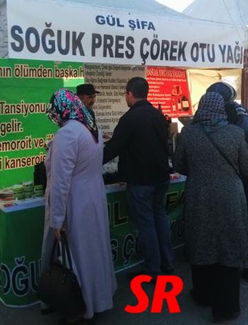 Kent Park'a fuar kuruldu