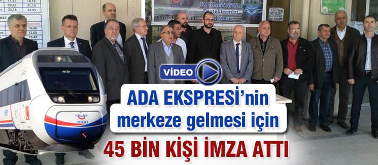 Vatandaş, Ada Ekspresi'ni merkeze istiyor