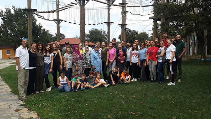 Büyükşehir Macera Park 15 bininci misafirini ağırladı