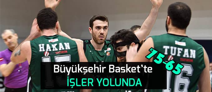 Büyükşehir Basket Bandırma'dan galip dönüyor