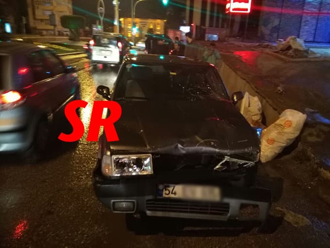 Tek yokuşunda zincirleme kaza