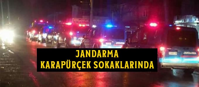 Jandarma, Karapürçek sokaklarında
