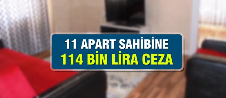 Günübirlik evleri bildirmeyenlere ceza