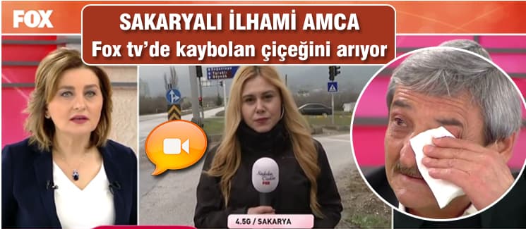 ''Benim de kaybolan çiçeğimi bulun''