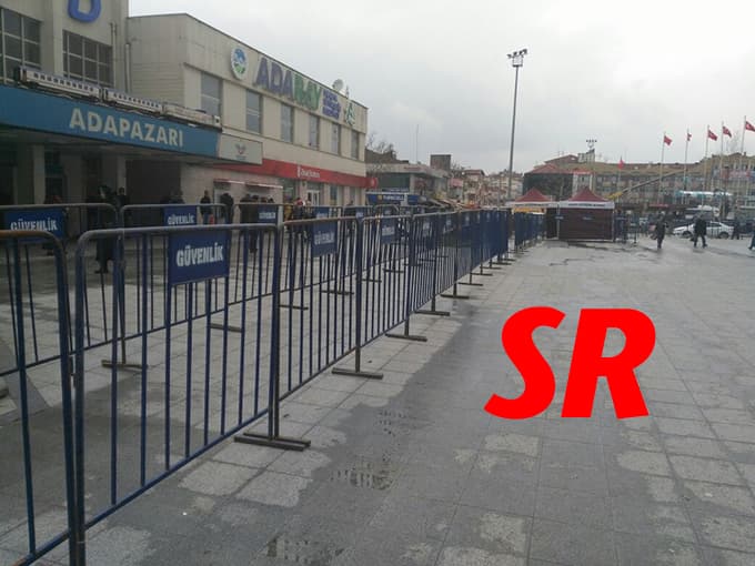 Meydanda Cumhurbaşkanı hazırlığı