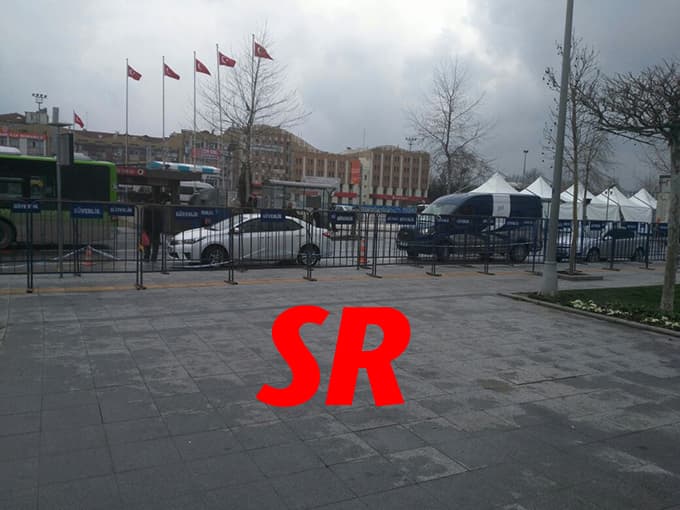 Meydanda Cumhurbaşkanı hazırlığı