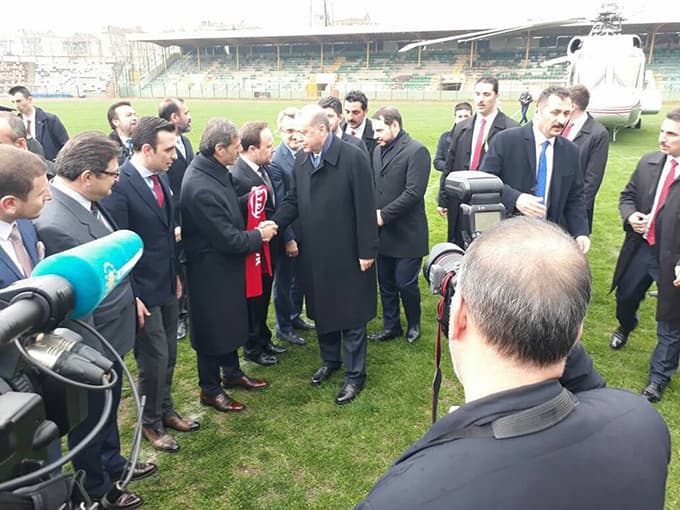 Cumhurbaşkanı Recep Tayyip Erdoğan, Sakarya'ya geldi
