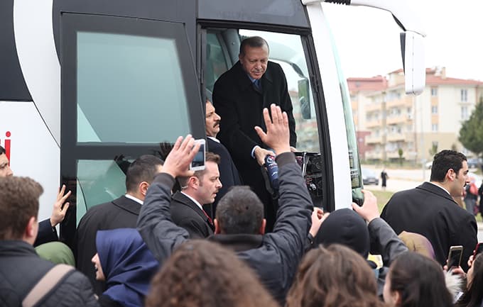 Cumhurbaşkanı Recep Tayyip Erdoğan, Sakarya'ya geldi