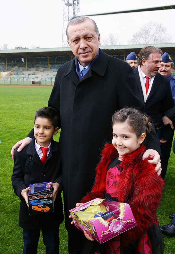 Cumhurbaşkanı Recep Tayyip Erdoğan, Sakarya'ya geldi