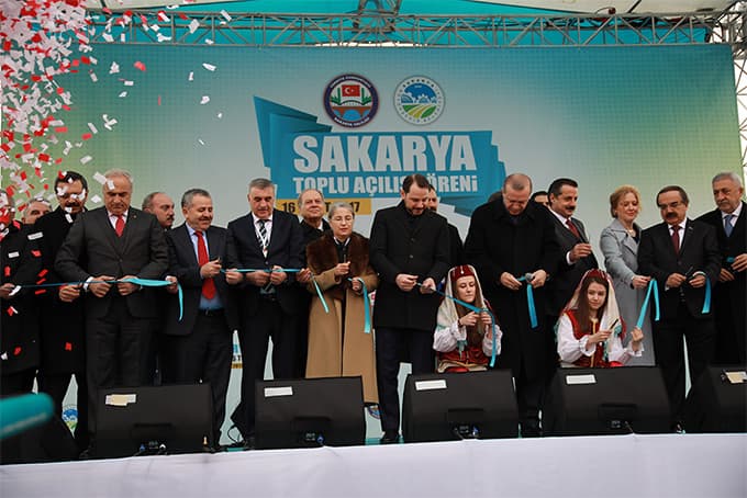 Cumhurbaşkanı Recep Tayyip Erdoğan, Sakarya'ya geldi