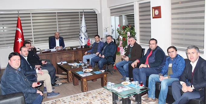 TÜMSİAD İl Başkanı, genç üyeleriyle bir araya geldi