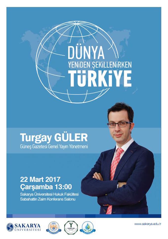 Güneş Gazetesi Genel Yayın Yönetmeni Sakarya'ya geliyor