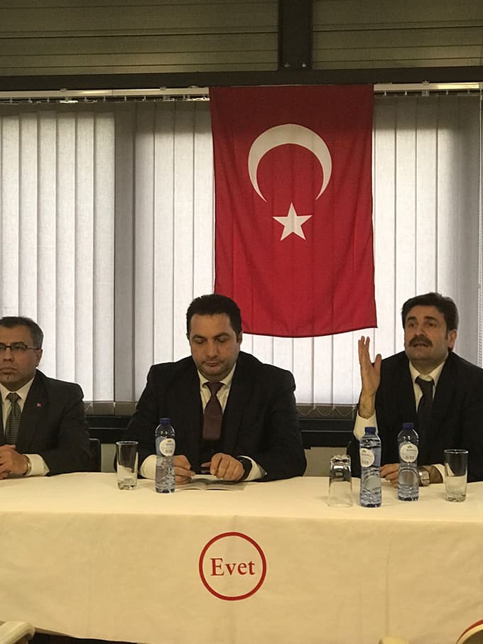 Hollanda krizinden sonra ilk temas
