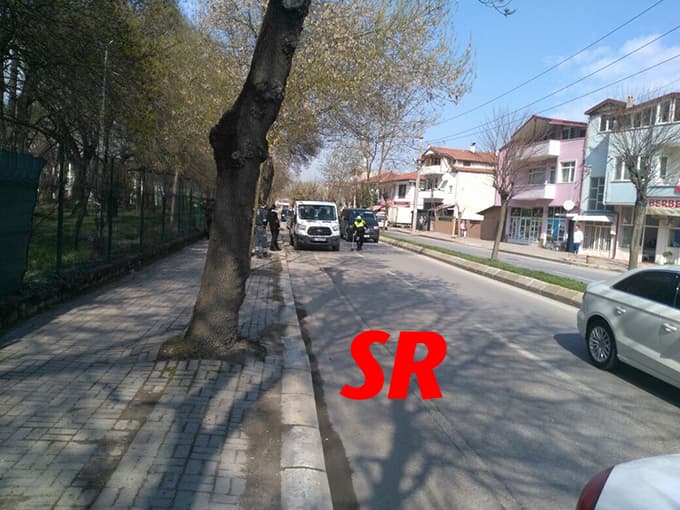 Fidancı Cemil'e araba çarptı