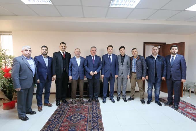 MÜSİAD'tan Elmas ziyareti