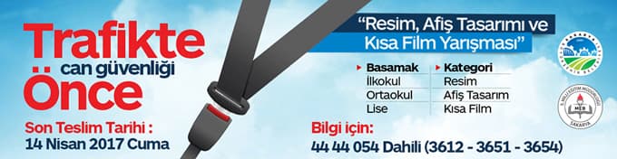 Trafik bilinci için yarışma düzenleniyor