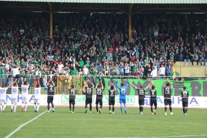 Sakaryaspor'dan 5 gollü galibiyet
