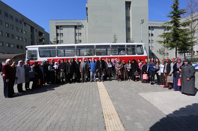 Bu kez onlar gönüllülere misafir oldu