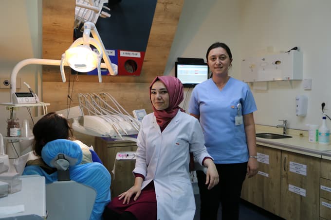 Diş hastanesinde ameliyatlar başladı