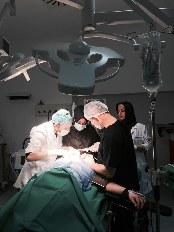 Diş hastanesinde ameliyatlar başladı