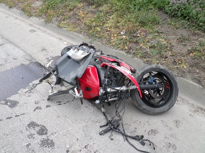 Motosiklet sürücüsü kaza kurbanı oldu