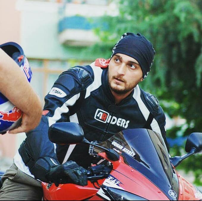 Motosiklet sürücüsü kaza kurbanı oldu
