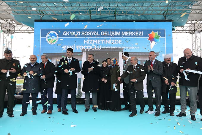 Akyazı SGM törenle açıldı