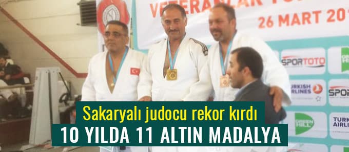 Judo'da usta şampiyon rekor kırdı