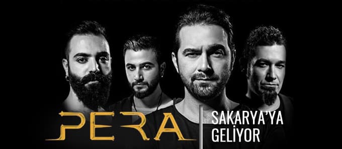 Pera konser için geliyor