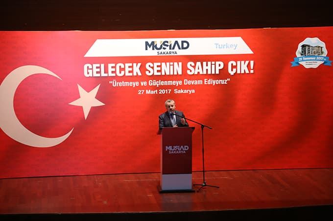 MÜSİAD "Gelecek Senin Sahip Çık" konferansı düzenledi