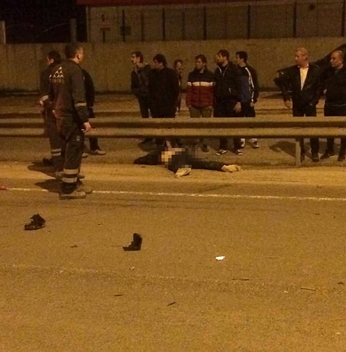 Motosiklet sürücüsü kaza kurbanı oldu