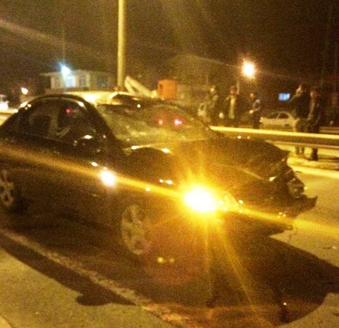Motosiklet sürücüsü kaza kurbanı oldu