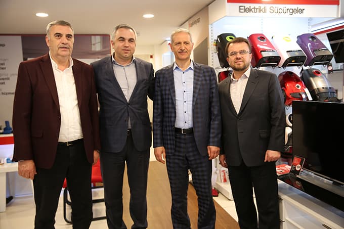 Bulvar esnafını ziyaret ettiler